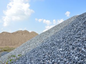 What is crushed aggregate base?