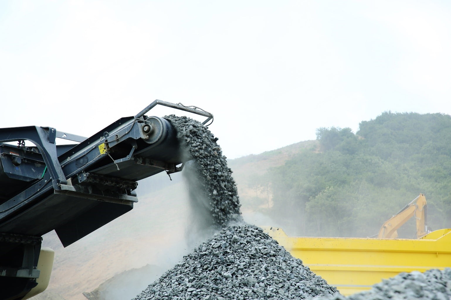 Onsite Recycled Aggregate Crushing Mobile