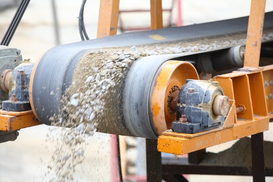 Recycling Concrete using portable crushing services Baltimore