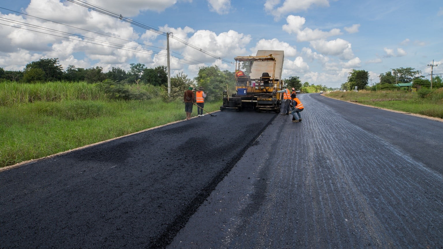 Crushed Aggregates Used for Building Roadways