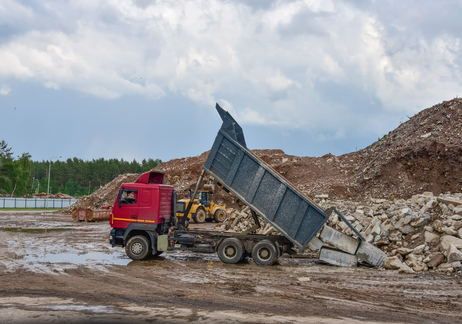Concrete recycling and hauling in Baltimore
