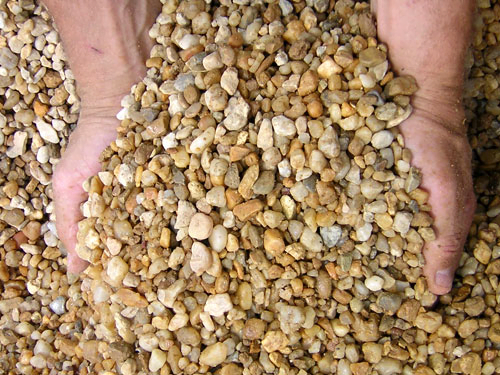 ReAgg Pea Gravel Delivery in Baltimore, Maryland